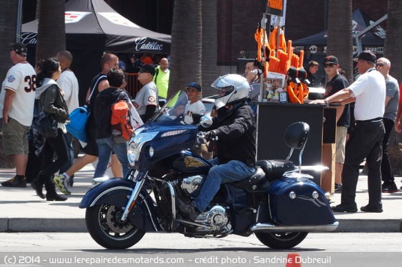 Essai Indian Chieftain en ville