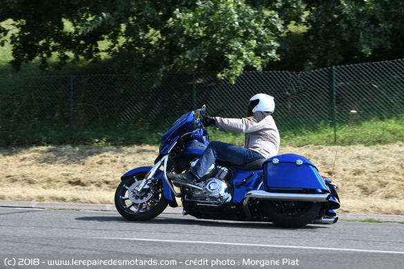 L'Indian Chieftain Limited sur route