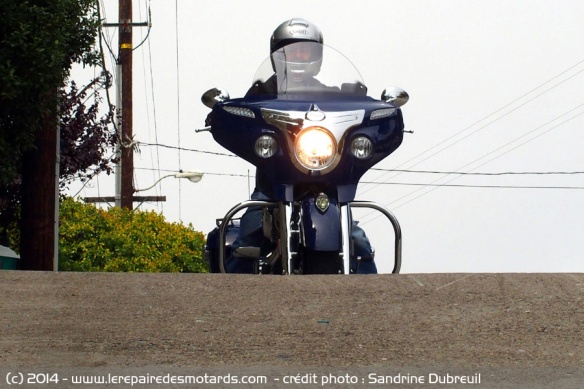 Essai Indian Chieftain sur route