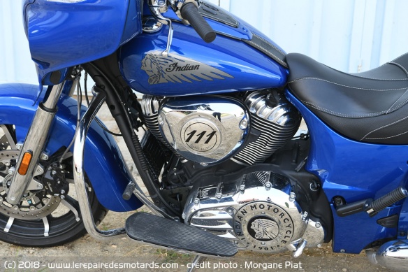 Moteur de l'Indian Chieftain Limited