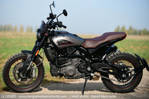 La FTR 1200 FTR, filiation Flat-Track