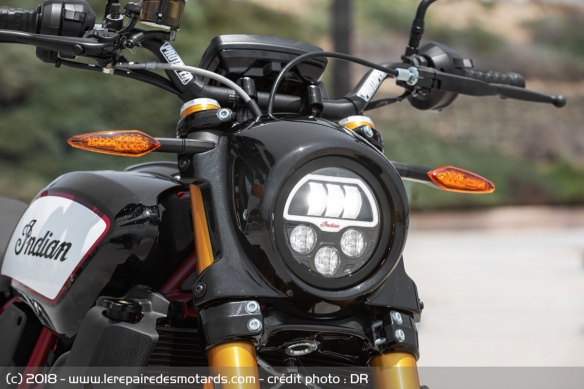 Compteur de l'Indian FTR 1200