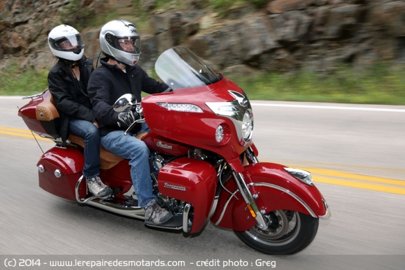 Essai Indian Roadmaster en duo