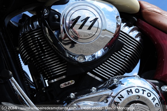 Moteur Vtwin de 111ci ou 1811 cm3 Indian Roadmaster