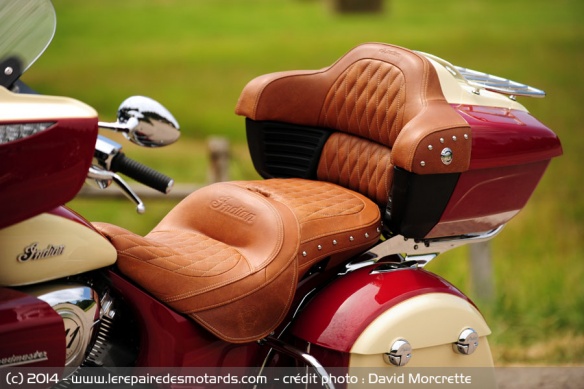 Selle pilote et passager Indian Roadmaster