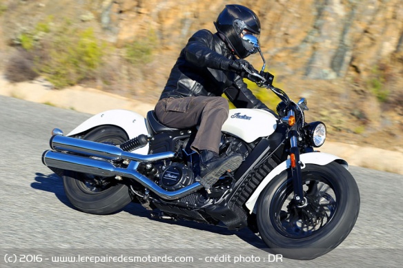 La Scout Sixty reste très agile