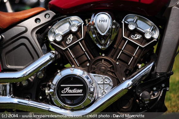 VTwin Indian Scout de 69ci ou 1133 cm3
