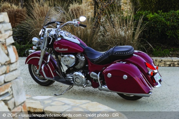 Essai : Indian Springfield, statique arrière