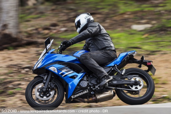 Essai de la Kawasaki Ninja 650 A2
