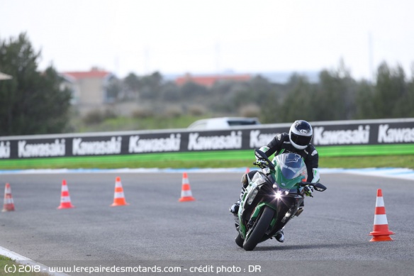 Essai Kawasaki H2 SX SE en maniabilité