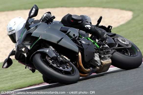 Double optique avant Kawasaki H2