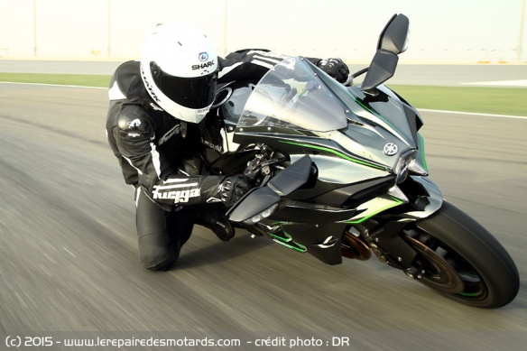 Kawasaki H2 de dessus