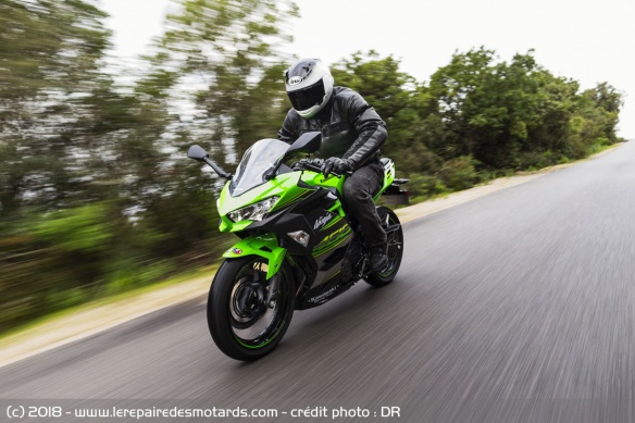 Essai Kawasaki Ninja 400 sur la route