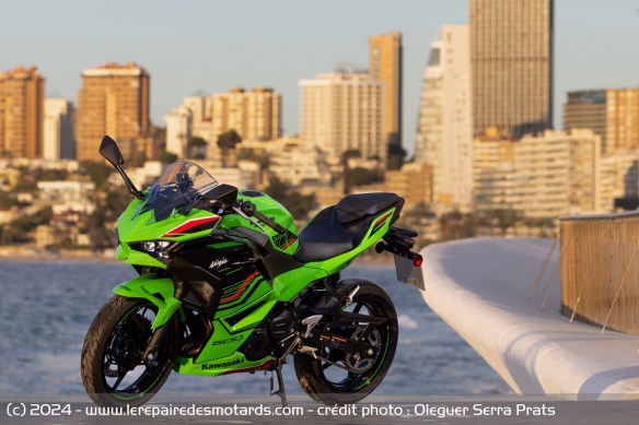 La Kawasaki Ninja 500 SE