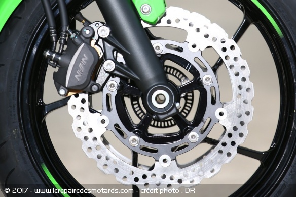 Freins de la Kawasaki Ninja 650