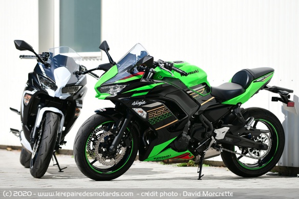 Kawasaki Ninja 650 A2 vs full