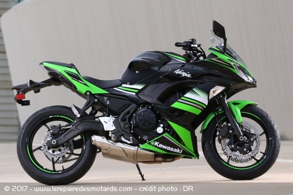 La Ninja 650 remplace l'ER-6f