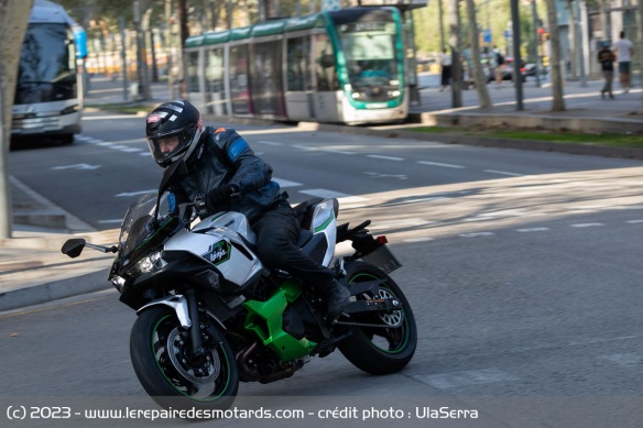 La Ninja 7 s'adapte bien aux évolutions urbaines