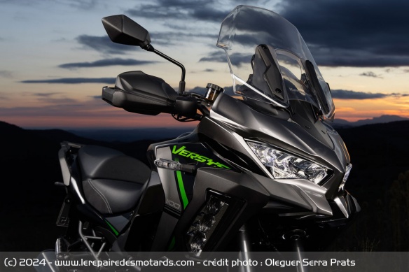 La Versys 1100 SE présente des finitions de qualité