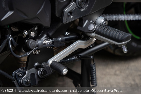 La version SE embarque un quickshifter