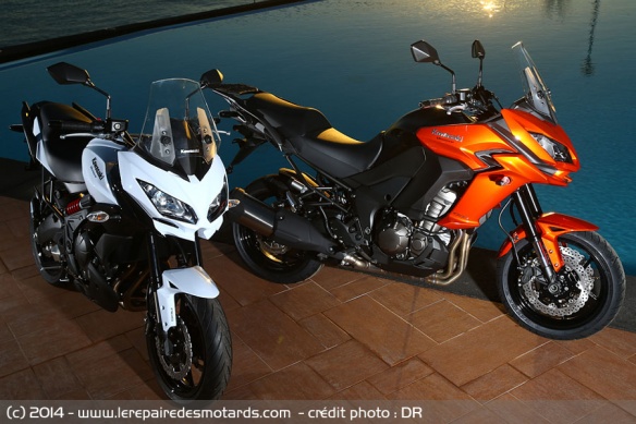 Coloris Kawasaki Versys 1000 2015