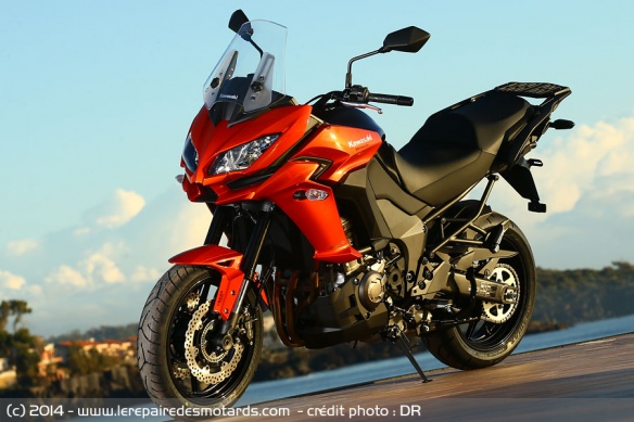 Kawasaki Versys 1000 de côté