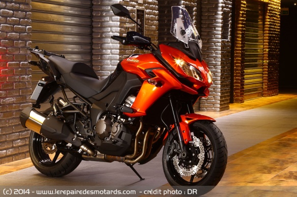 Kawasaki Versys 1000 de nuit
