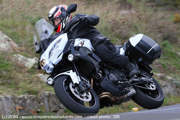 Kawasaki Versys 650 à l'attaque