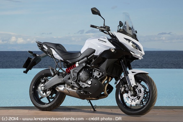 Kawasaki Versys 650 de côté