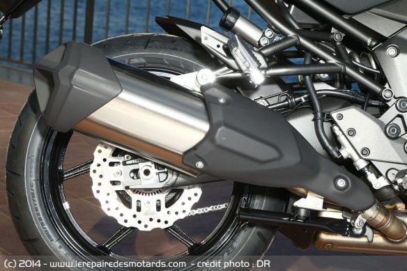 Roue arrière de la Kawasaki Versys 1000