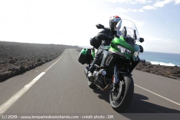 Essai de la Kawasaki Versys 1000 SE sur voies rapides