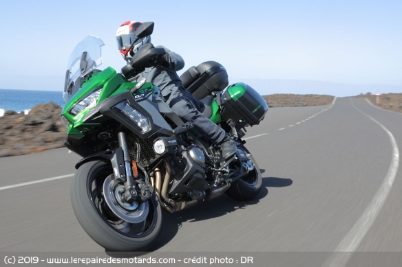 Essai de la Kawasaki Versys 1000 SE sur route