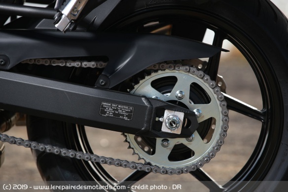 Roue arrire de la Kawasaki Versys 1000 SE