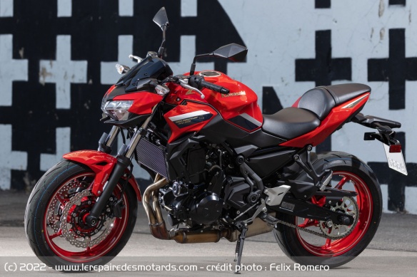 La Kawasaki Z650 50th 