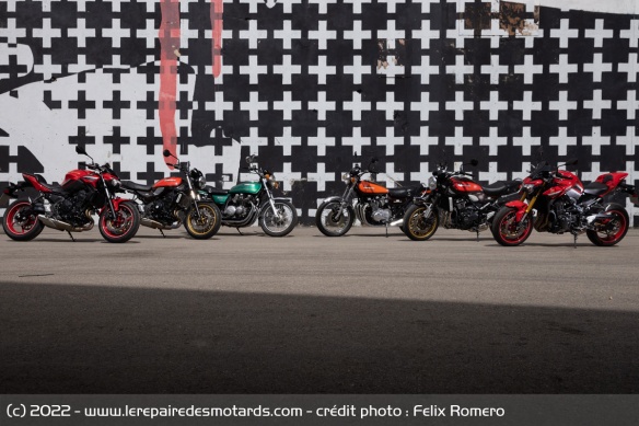 Essai comparo de la gamme Kawasaki Z