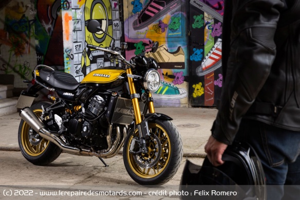 La Kawasaki Z900 RS SE