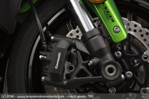 Frein avant de la Kawasaki Z1000SX