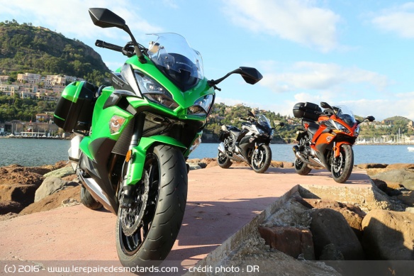 Coloris de la Kawasaki Z1000SX