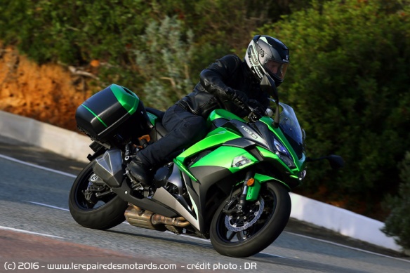 Freinage de la Kawasaki Z1000SX