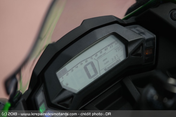 Compteur de la Kawasaki Ninja 125
