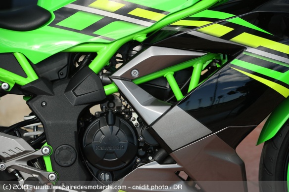 Moteur de la Kawasaki Ninja 125