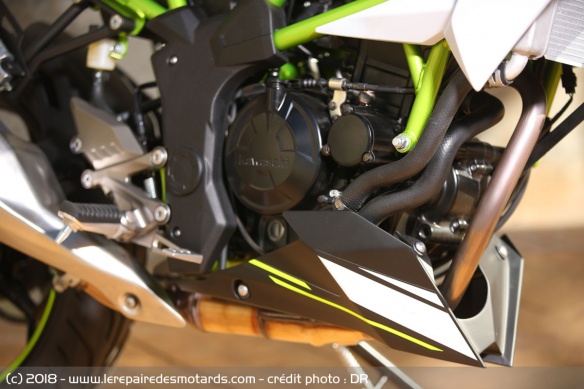 Sabot de la Kawasaki Z125