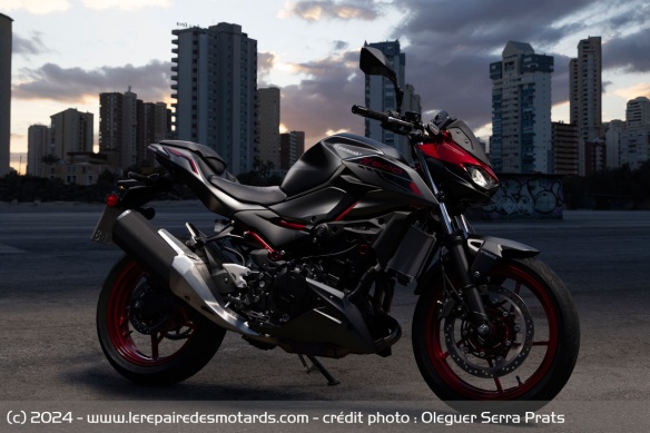 Essai du roadster Kawasaki Z500