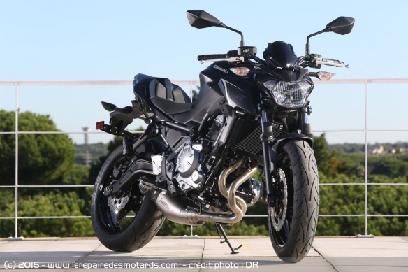 Kawasaki Z650 noir