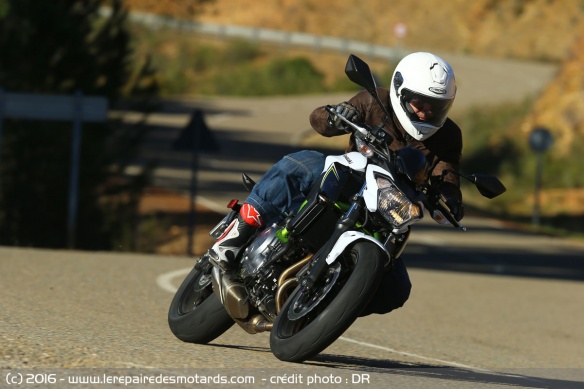 Essai Kawasaki Z650 sur route