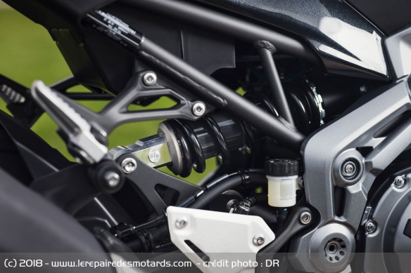 Amortisseur de la Kawasaki Z900 A2
