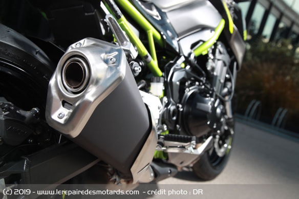 Silencieux de la Kawasaki Z900