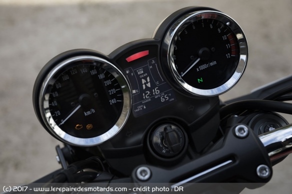 Compteur de la Kawasaki Z900RS