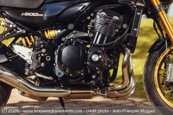Le moteur de la Kawasaki Z900RS SE