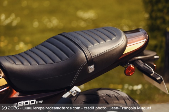La selle de la Kawasaki Z900RS